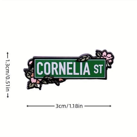 CORNELIA STREET SIGN PIN TAYLOR SWIFT PIN - Picture 3 of 9